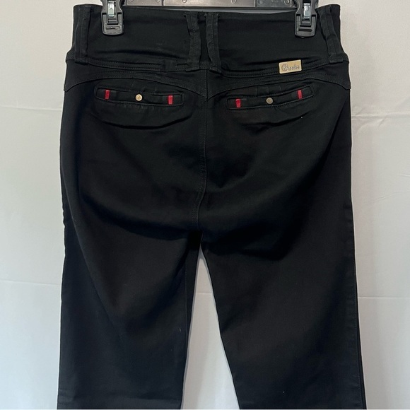 BAXTER-Butt Lifting Black Columbian Jeans Size 11 - Picture 4 of 7